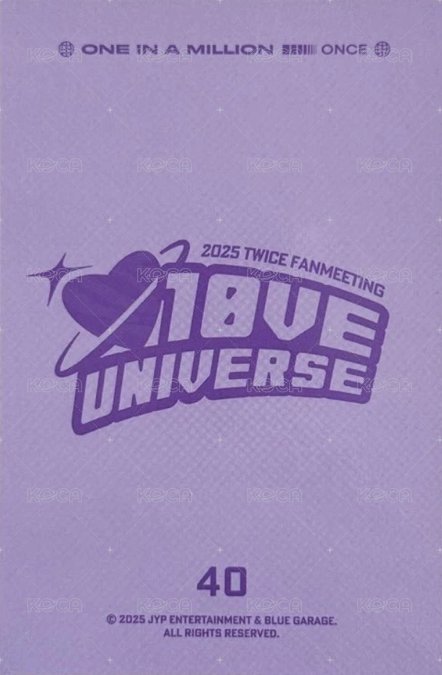 十週年FM 隨機卡 40 背面