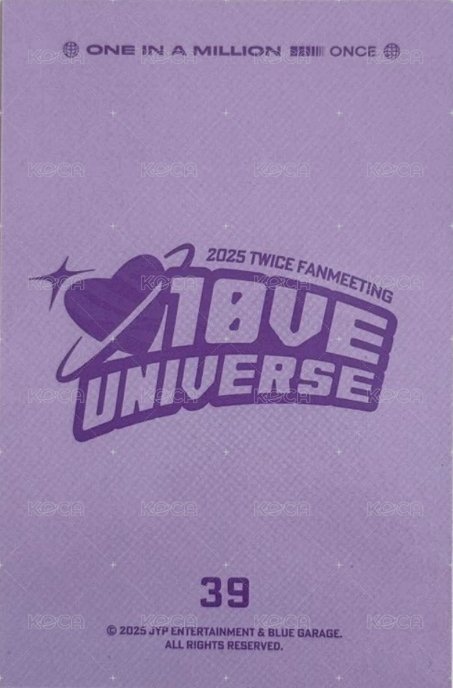 十週年FM 隨機卡 39 背面