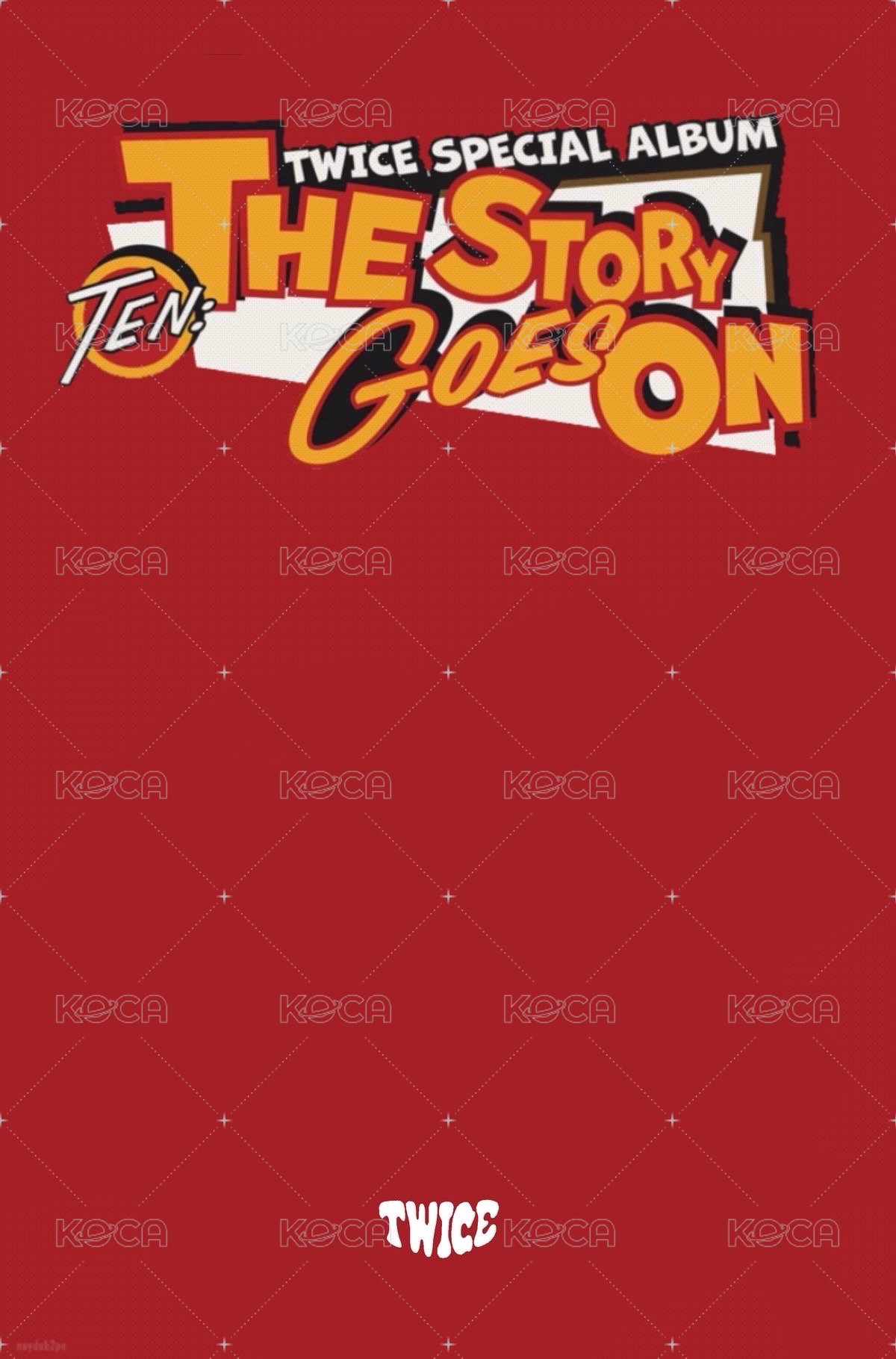 十週年特別專 專輯卡 預售禮 背面