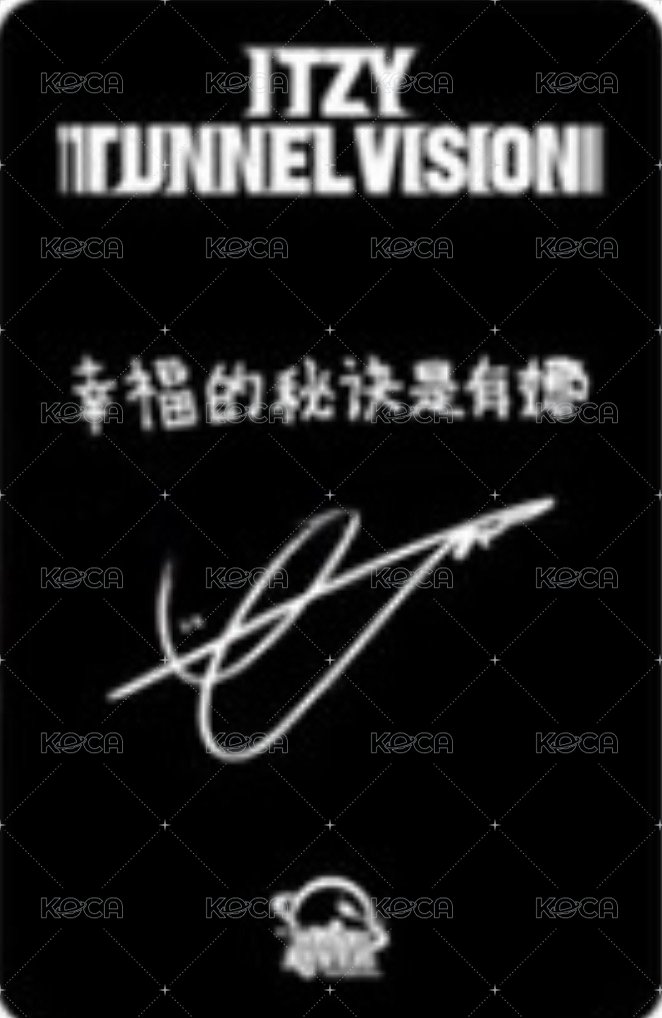 TNVS sr 預售 特典卡  背面