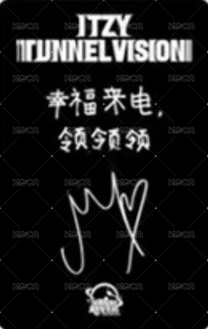 TNVS sr 預售 特典卡  背面