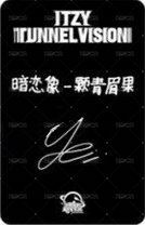 TNVS sr 預售 特典卡  背面