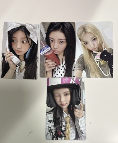 現貨 illit NOT CUTE ANYMORE 專輯卡 -yunah、wonhee、moka