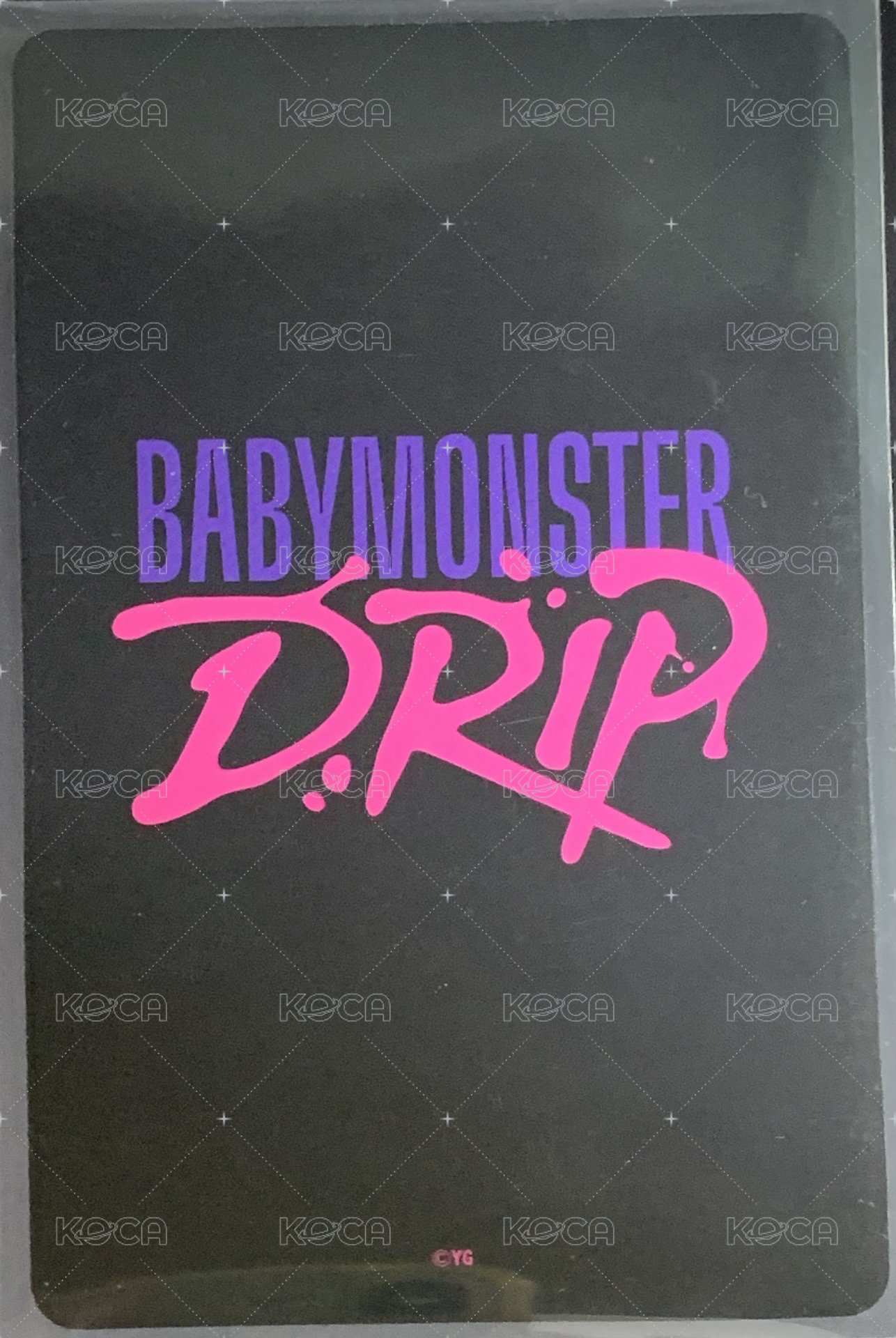 DRIP 澀谷快閃 滿額卡  背面