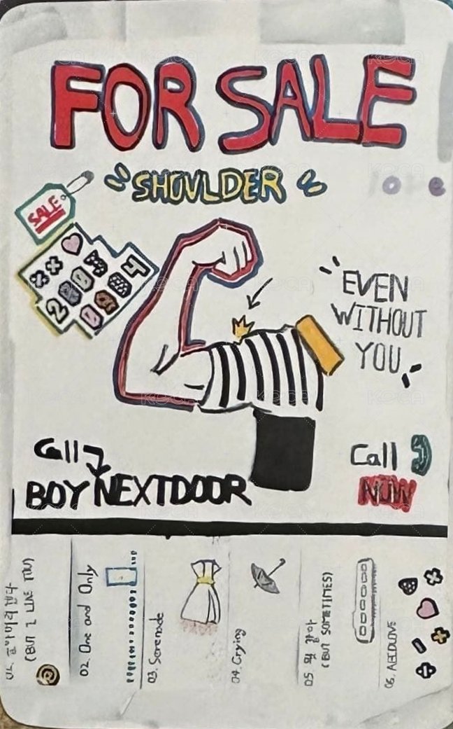 WHY.. 打歌卡 Y版 背面