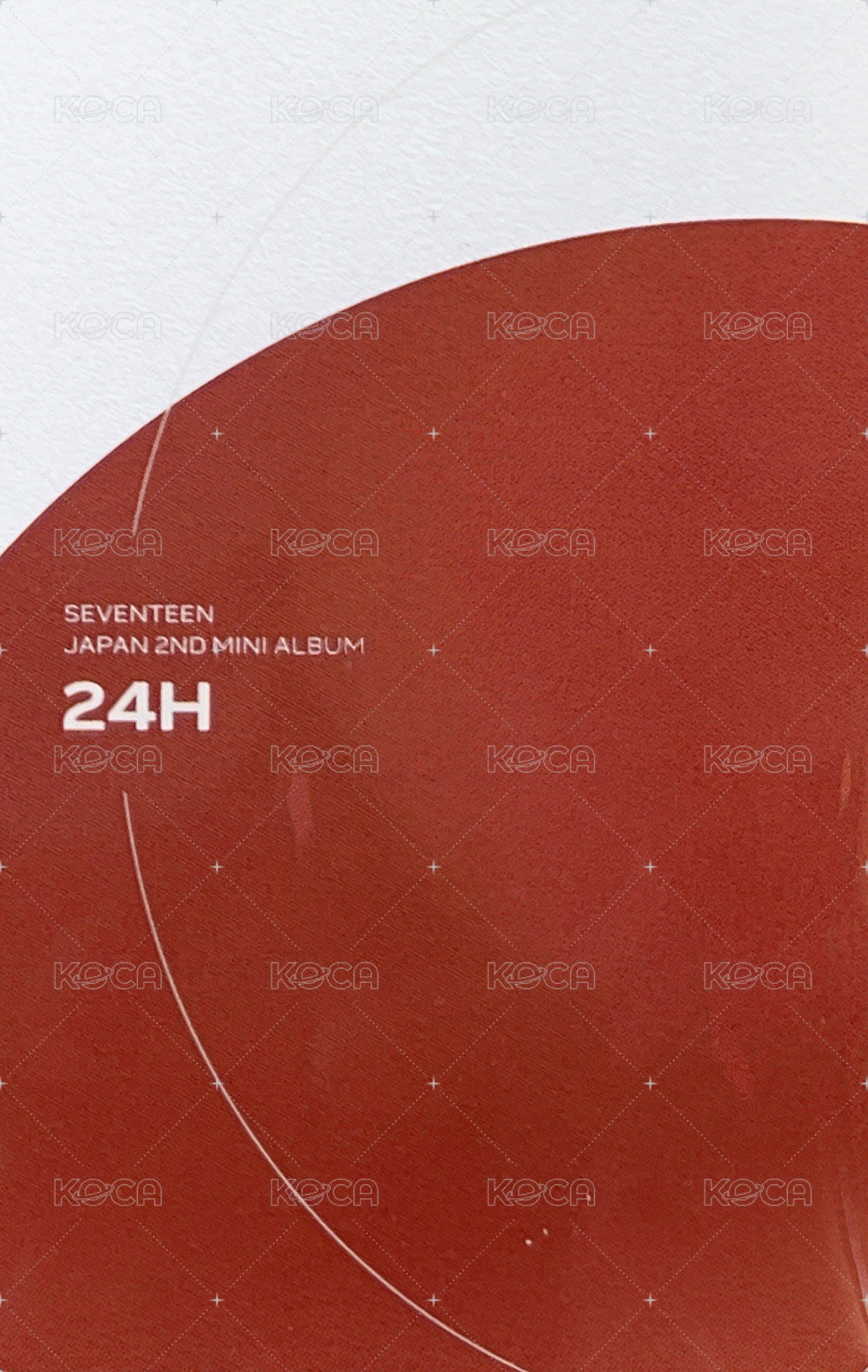 24H 通常盤 專輯卡 拇指率 背面