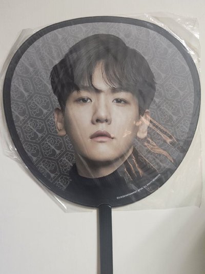 EXO PLANET #4 ElyXion 日巡 伯賢官方扇子