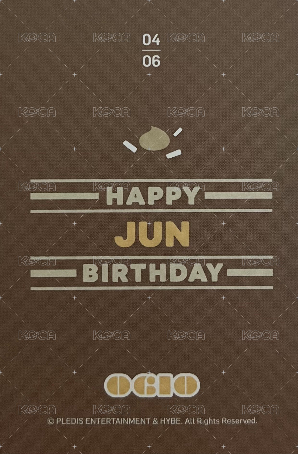 生日禮盒ver.2 周邊卡 NO.04 背面