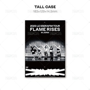 ‘FLAME RISES’ IN JAPAN 通常盤DVD