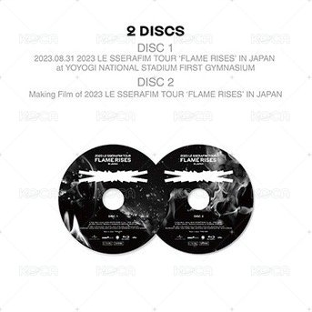 ‘FLAME RISES’ IN JAPAN 初回限定盤Blu-ray