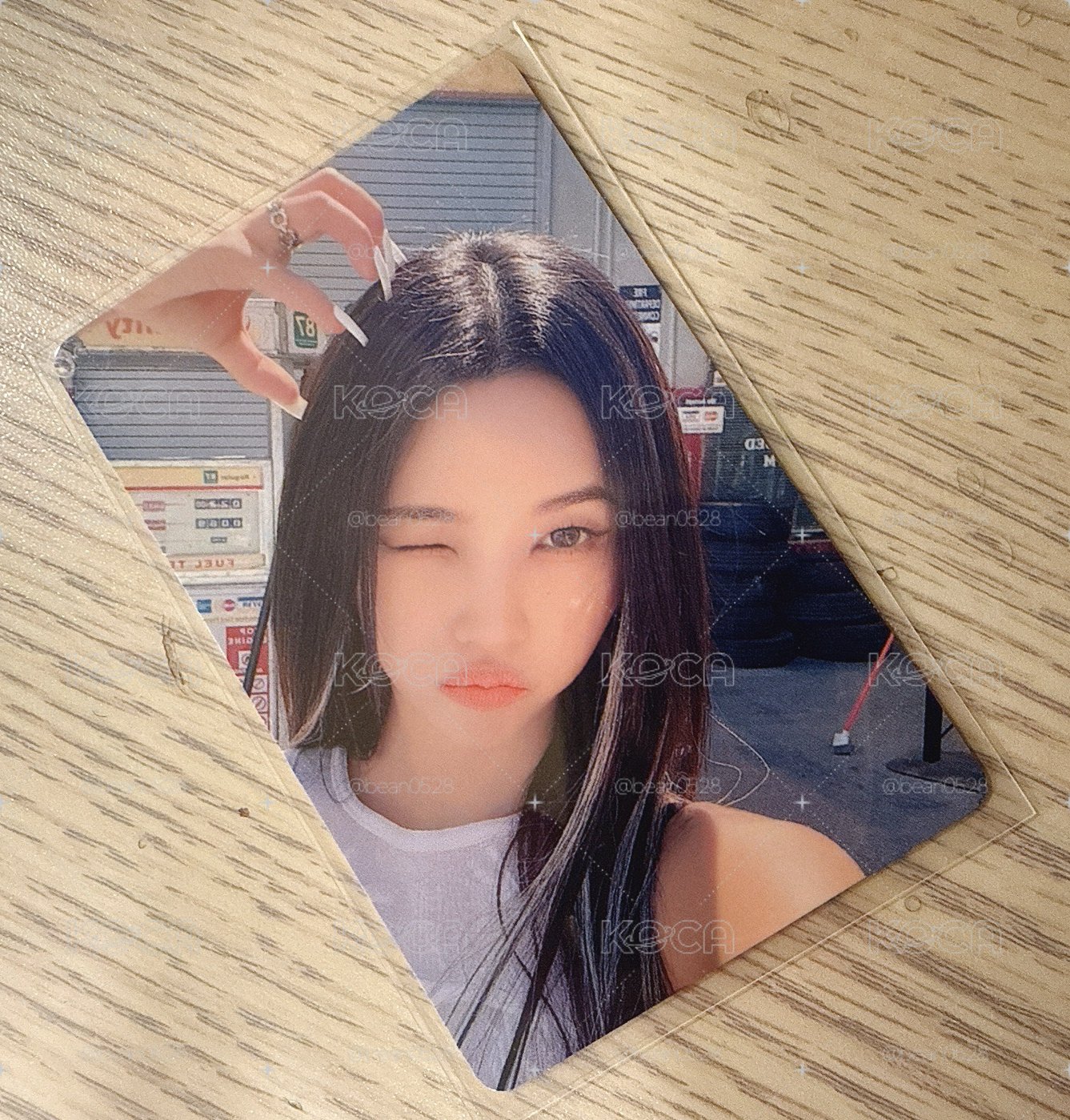 I SWAY yzy 簽售1.0 簽售卡 田小娟Soyeon