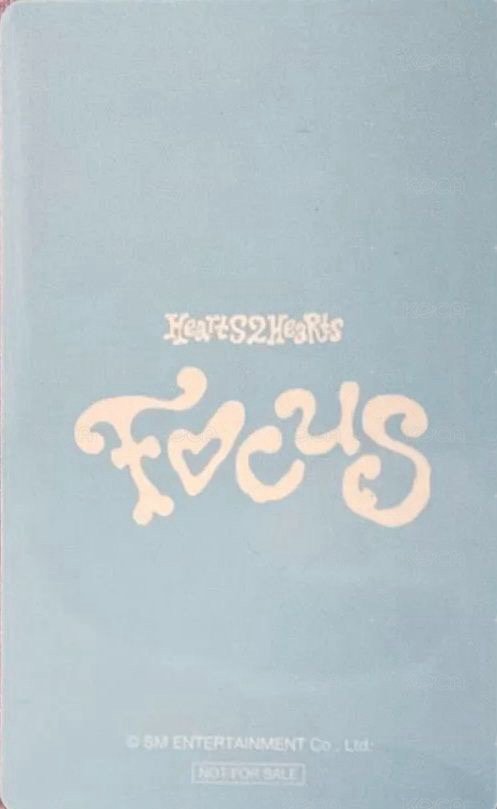 Focus hmv 特典卡  背面