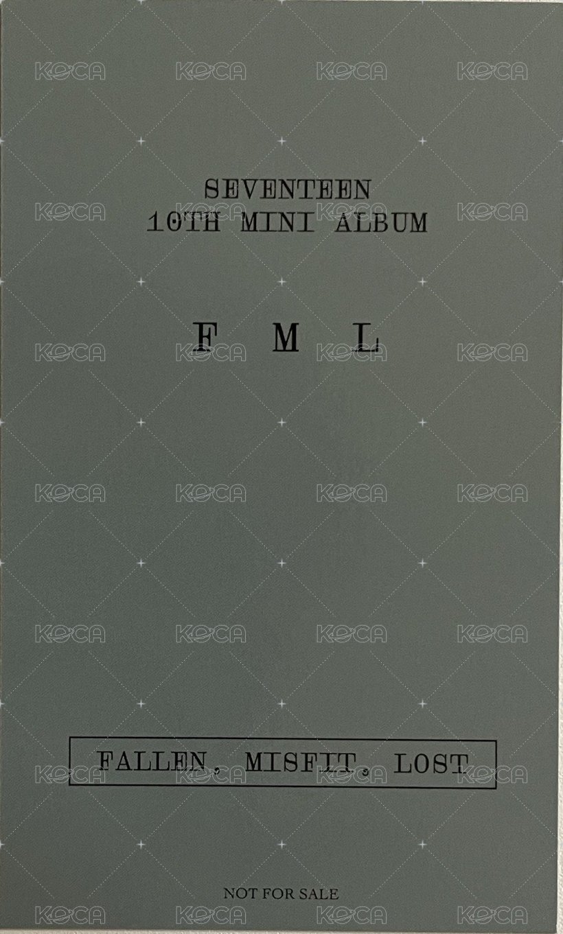 MINI10 塔店 carat ver. 特典卡  背面