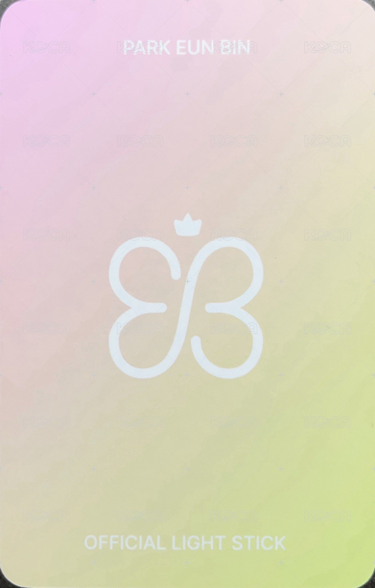 23 fm Namoo 手燈 特典卡  背面