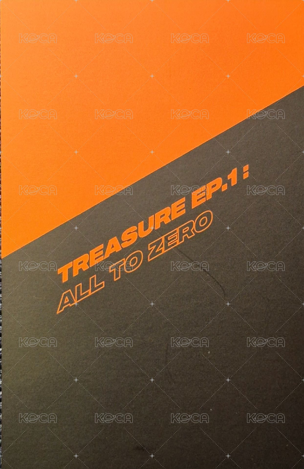 All to Zero 專輯卡  背面