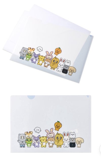 全新 miniteen 資料夾拆售（只售白色款式）