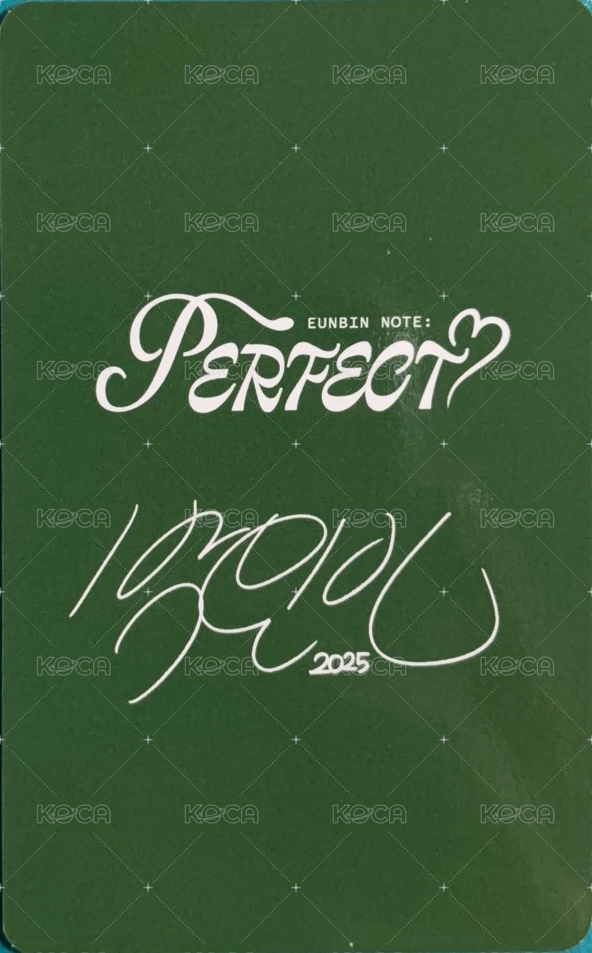 25 fm JP 格紋襯衫 周邊卡  背面