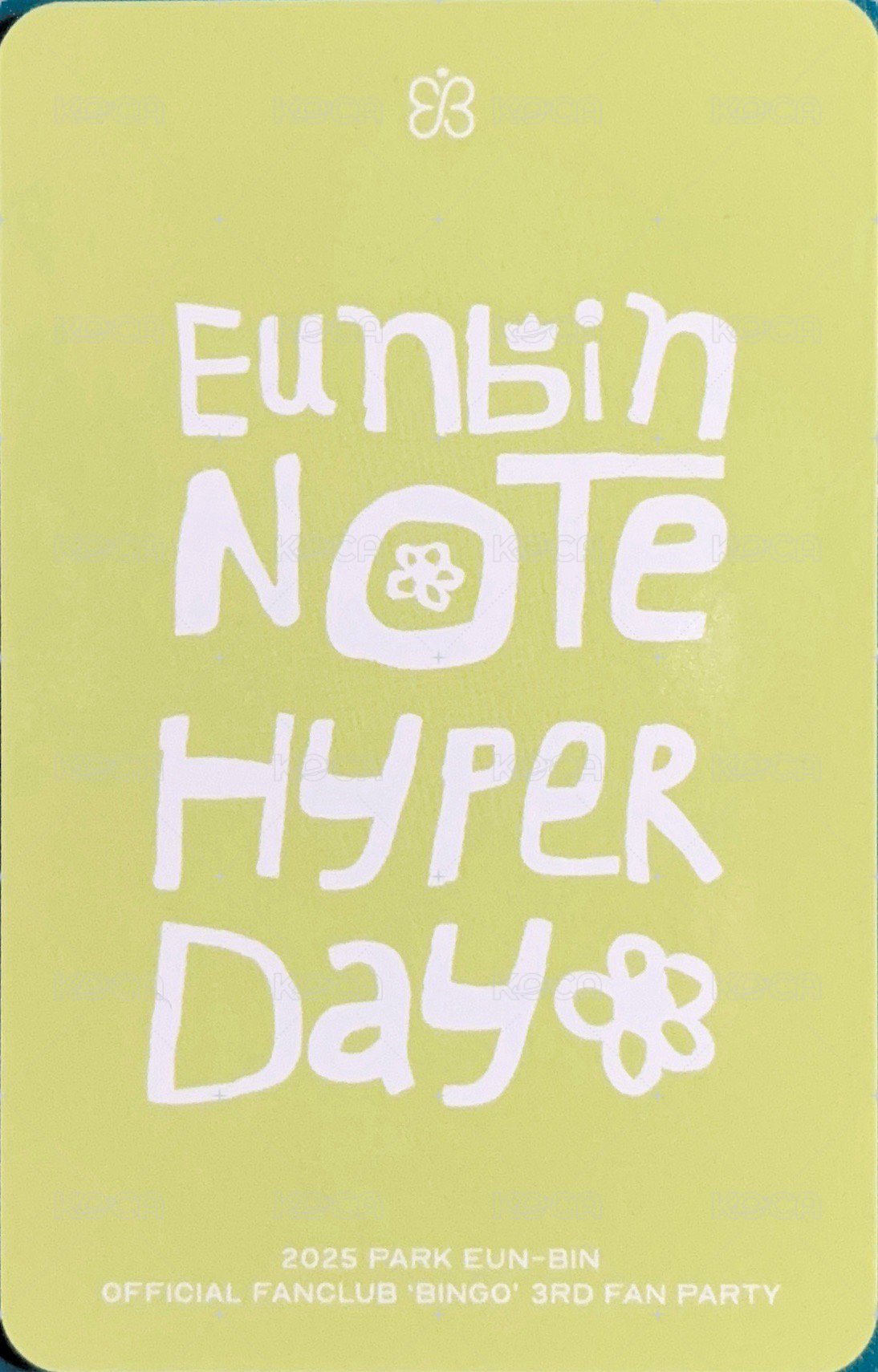 25 fm 相機造型卡套 周邊卡  背面