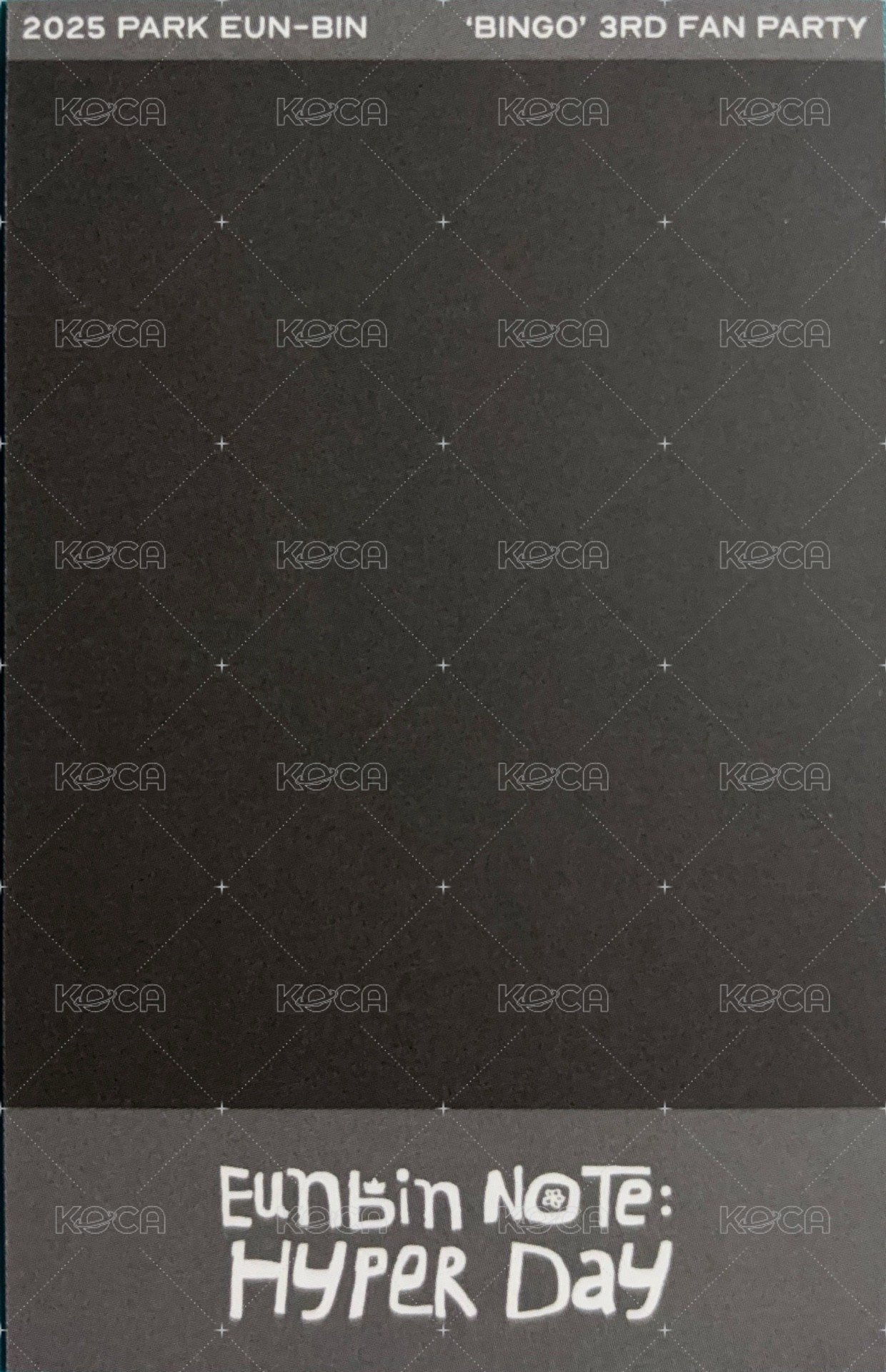 25 fm 照片組 周邊卡 拍立得 背面