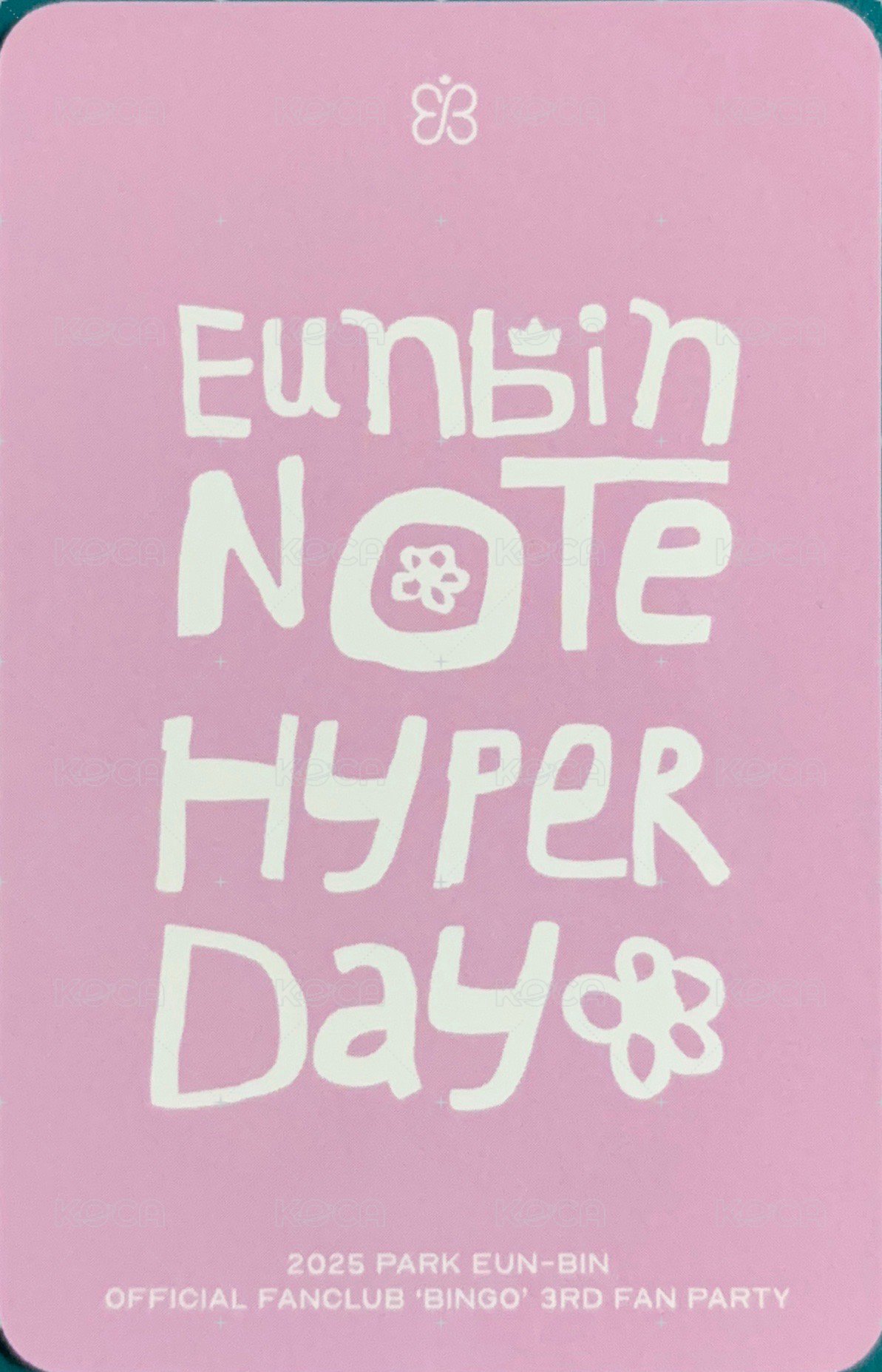 25 fm 照片組 周邊卡  背面