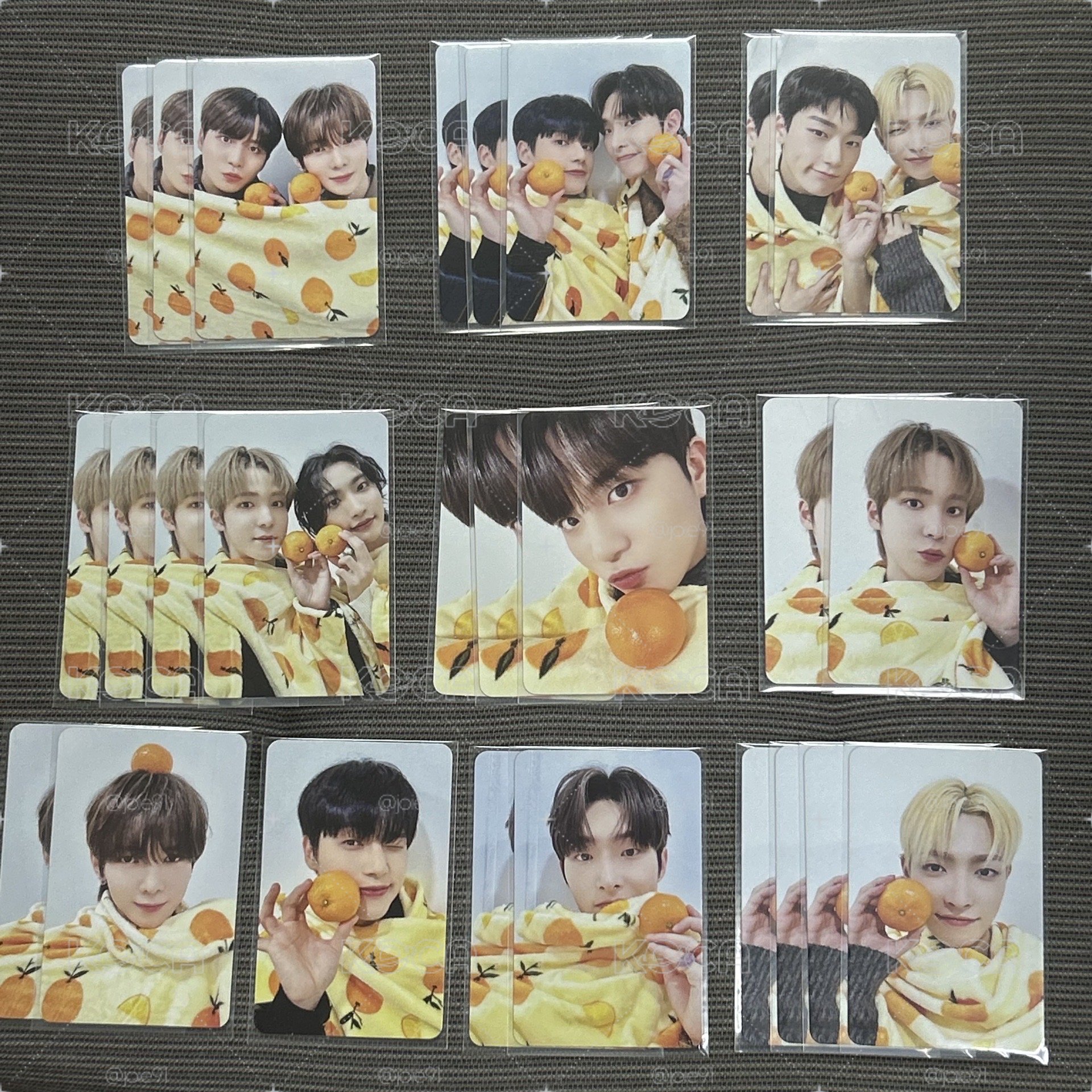 ATEEZ WILL MS小橘子簽售卡🍊