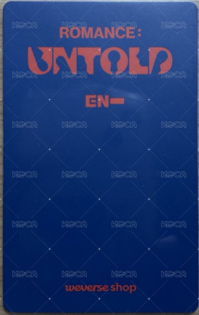 正二 wvs sc單封ver. 直播卡  背面