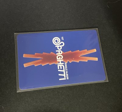 Spaghetti 預售特典