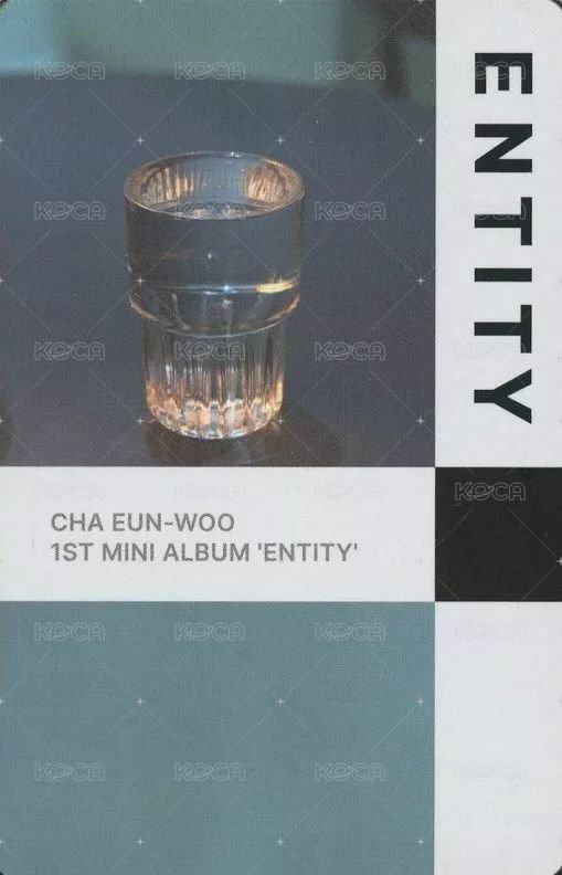 ENTITY EACH ver. 專輯卡  背面