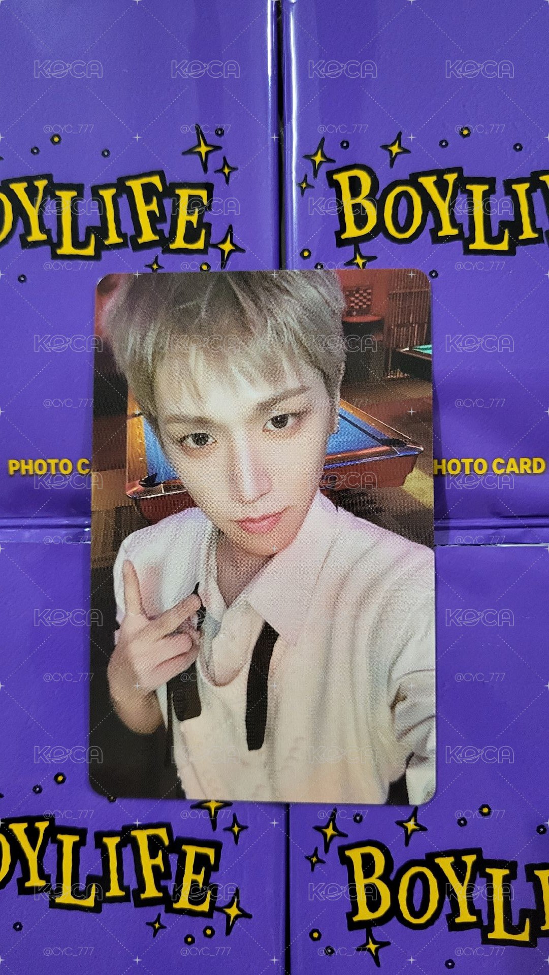 BOYLIFE 快閃店 隨機卡
