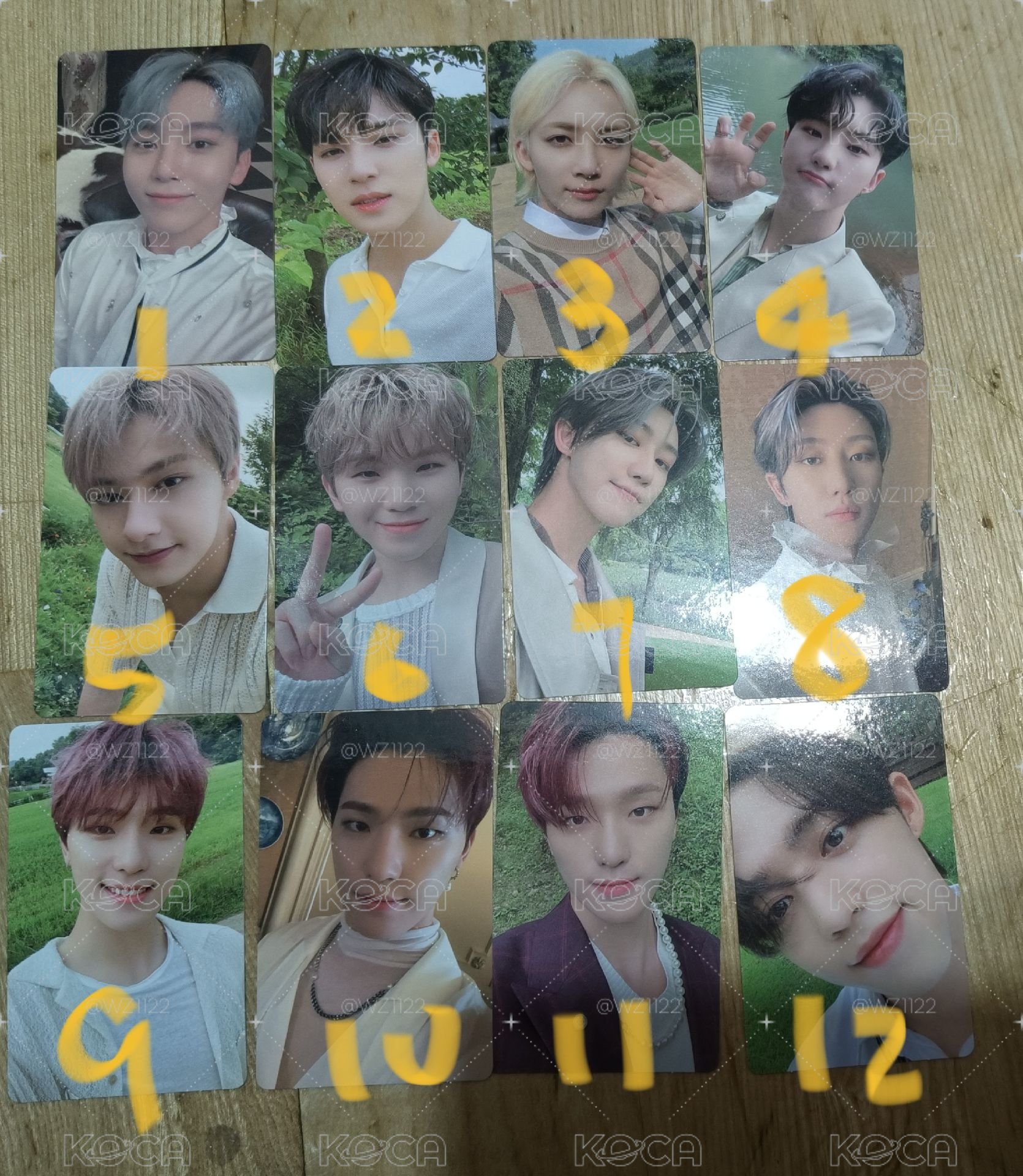 seventeen social club 小卡