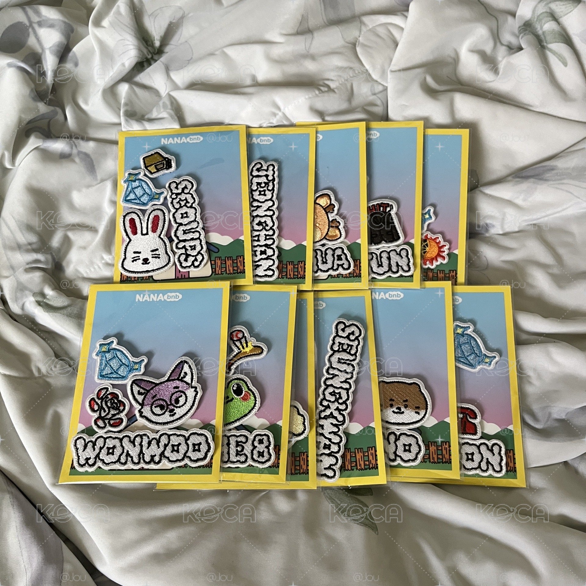 NANA bnb刺繡布章