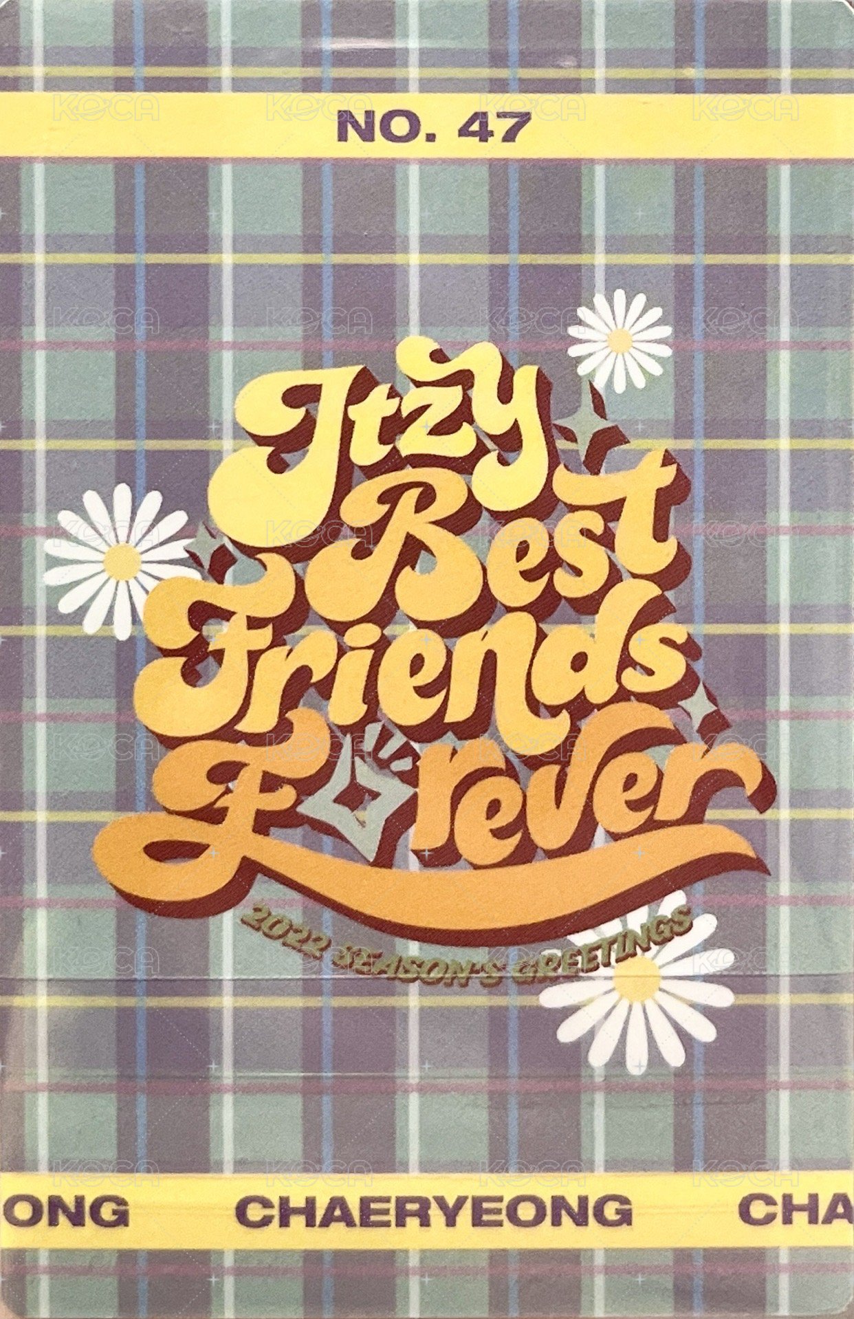 2022年曆 隨機卡 No.47 背面