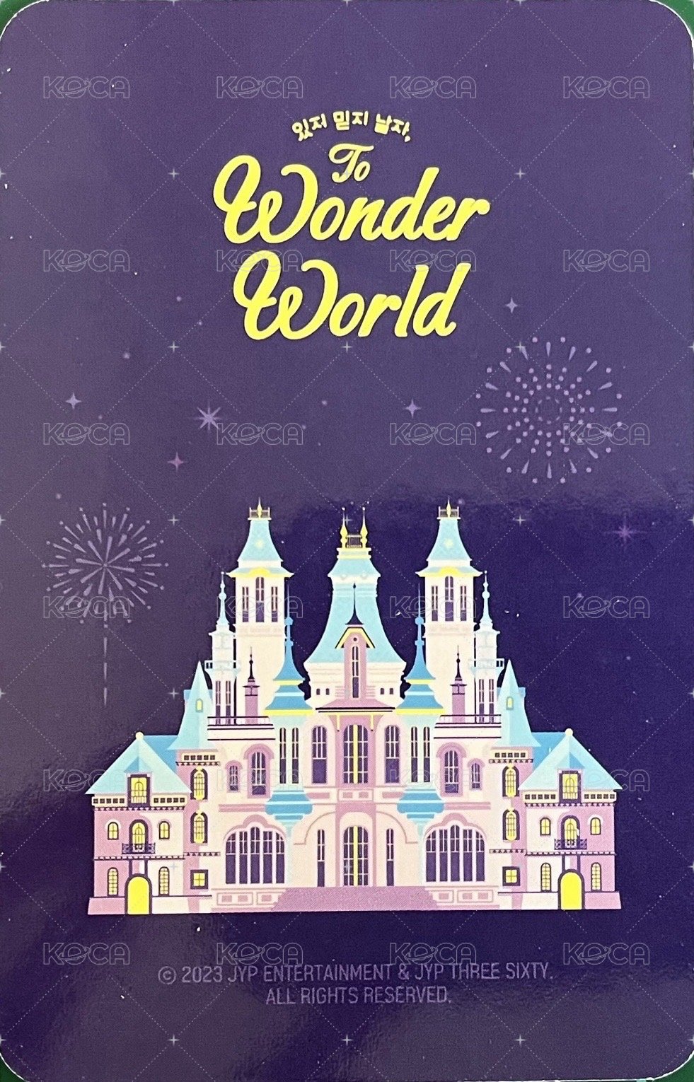 2023 FM 隨機卡 團卡 背面