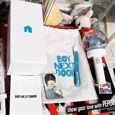 BOYNEXTDOOR 手燈（無底座）含小卡 僅拆檢 無使用痕跡