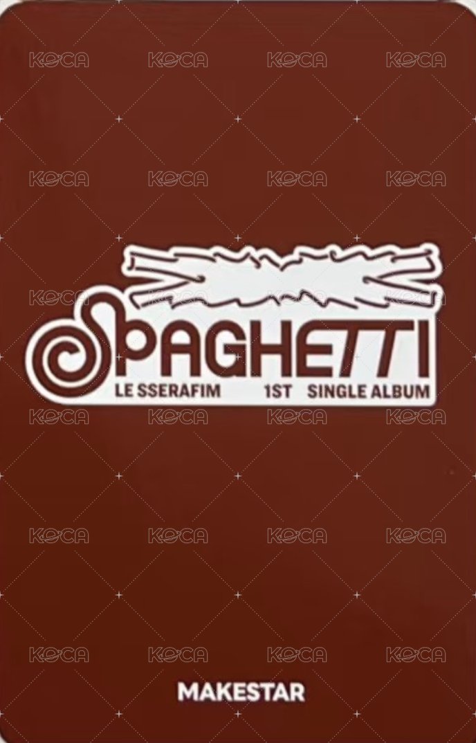 SPAGHETTI ms 中區2.0 簽售卡  背面