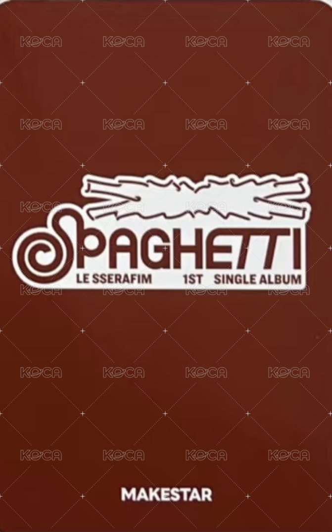 SPAGHETTI ms 中區2.0 簽售卡  背面
