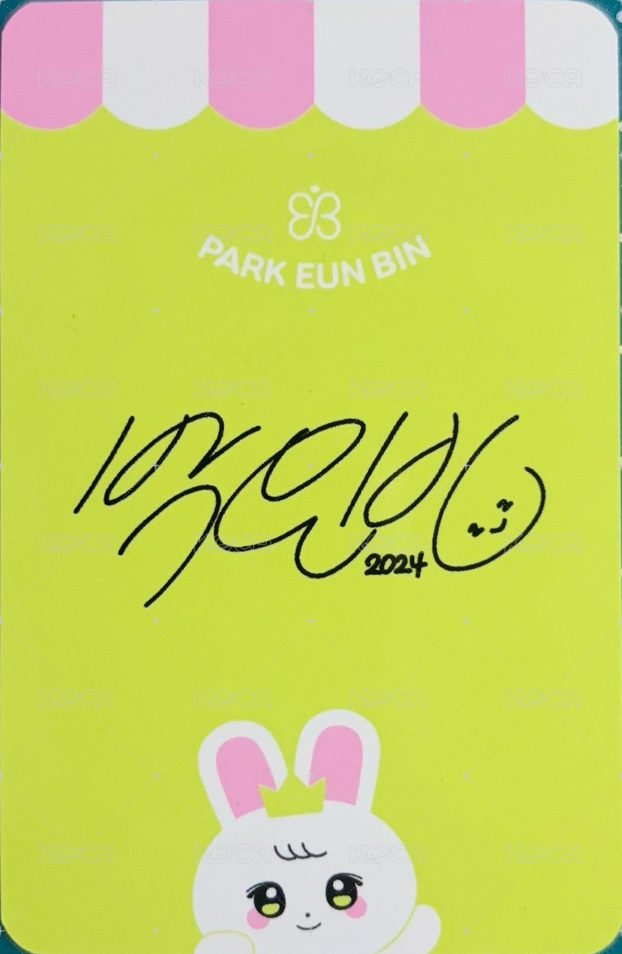 24 fm Bining娃娃 周邊卡  背面