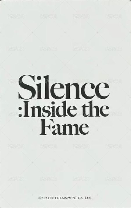 照片展 sm 幸運卡  背面