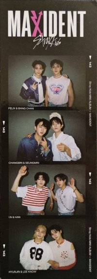 MAXIDENT 專輯卡 Go ver.