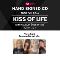 KISS OF LIFE MWAVE簽專特典