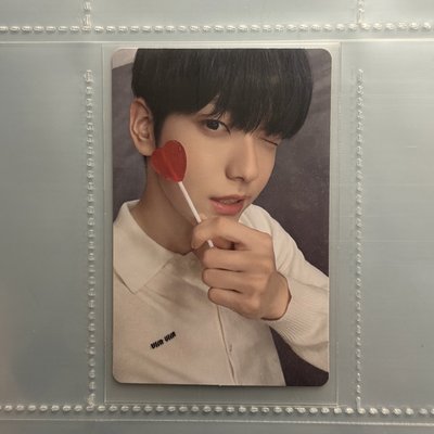 TXT 迷七全專 秀彬小卡 太顯紅心卡