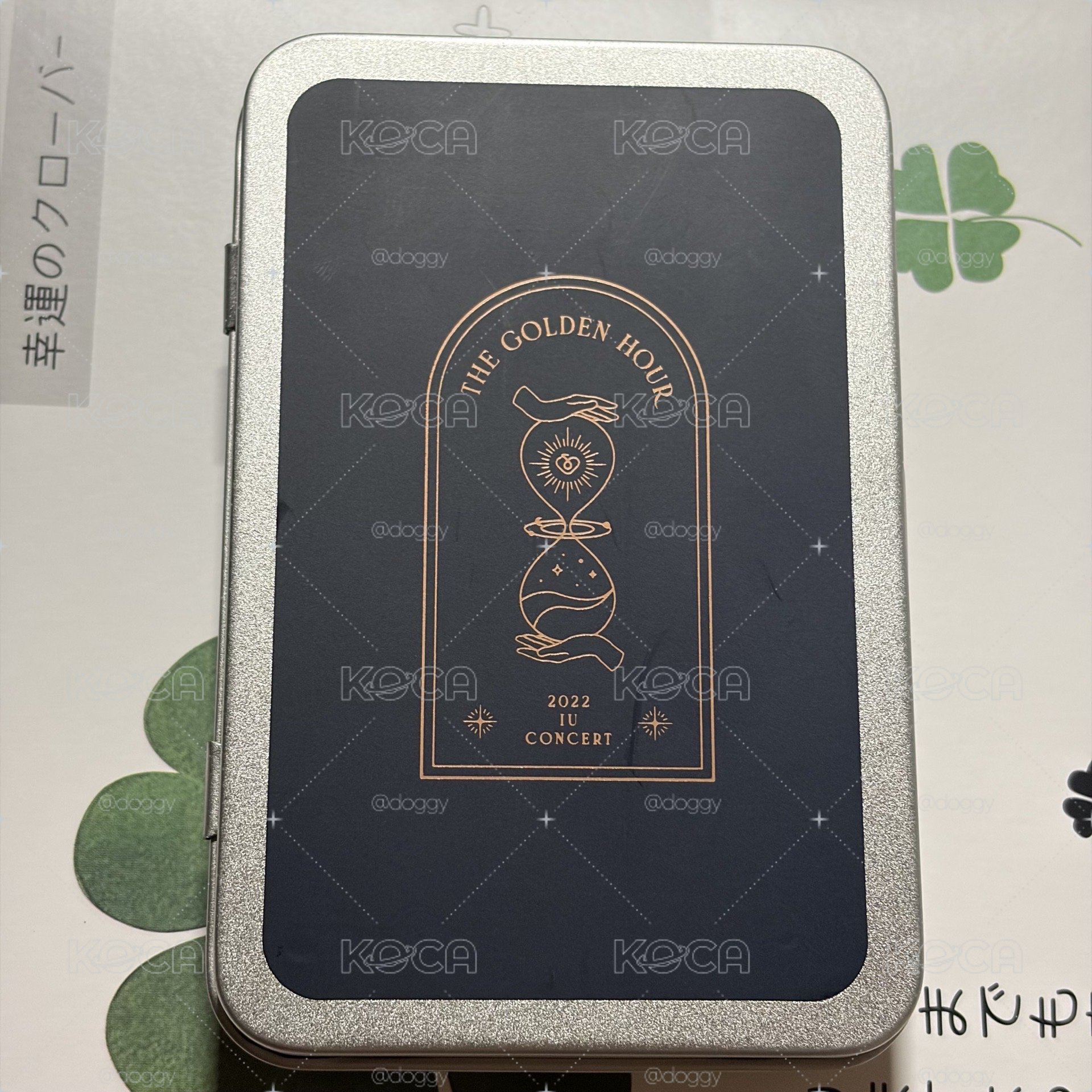 IU 22’演唱會 鐵盒+6張卡