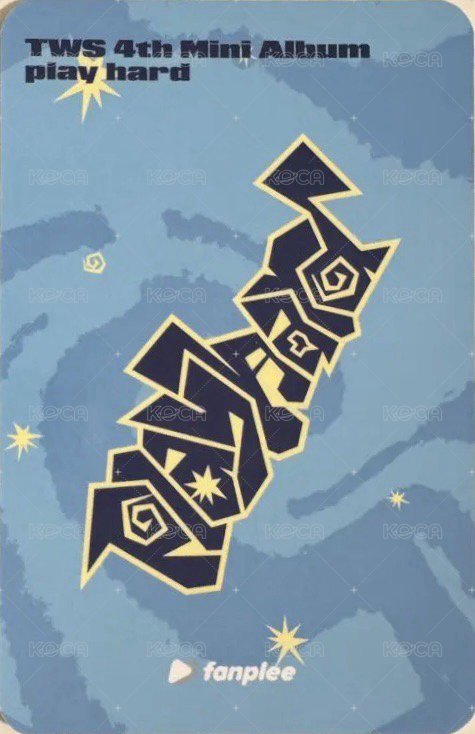 Play Hard fp 簽售卡  背面