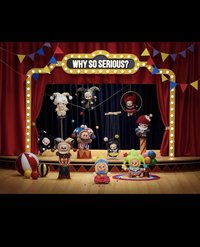 WHY SO SERIOUS 系列-搪膠毛絨掛件盲盒