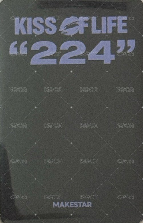 224 ms 上海合影 簽售卡 攝影師 背面