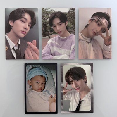 黃鉉辰 校服 紫衣 髮帶 幼卡 銀框 小卡 專卡