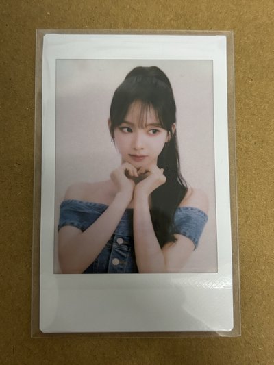 aespa Karina 柚子 一巡 隨機卡 日本隨機拍立得柚-14