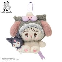 Sanrio x mikko 吊娃 Kuromi x Souffle 