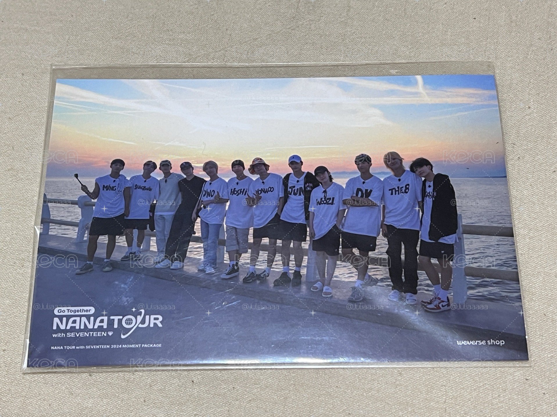 nana tour 明信片