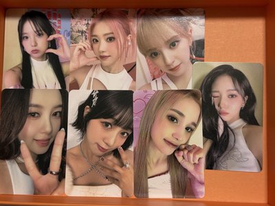 【半賣半送】Kep1er 迷五 橘版 空專+預售禮+恩婷專卡